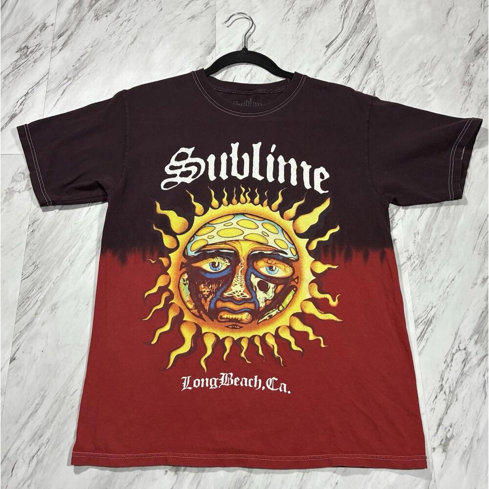 Sublime Long Beach CA Sun Graphic T Shirt Size Small #9